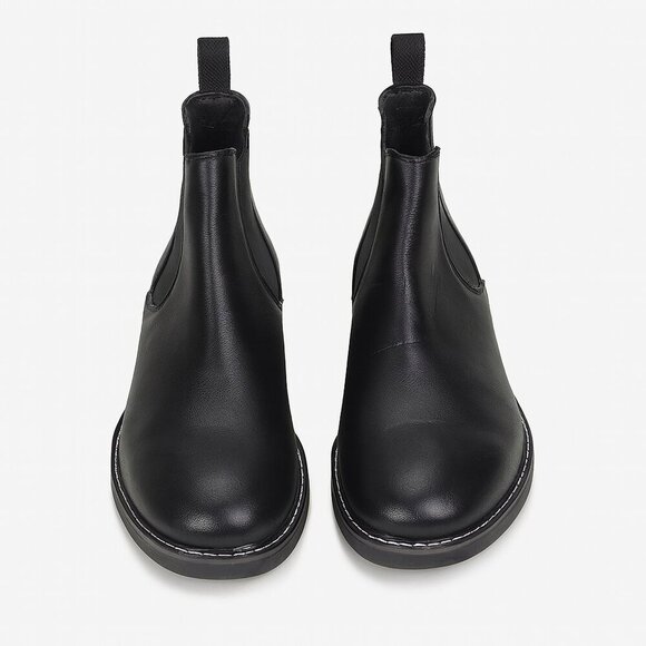 Men’s Black Leather Tanner Shoes – Size 46 EU / 12 US, New in Bag! Make Offer - Picture 1 of 8